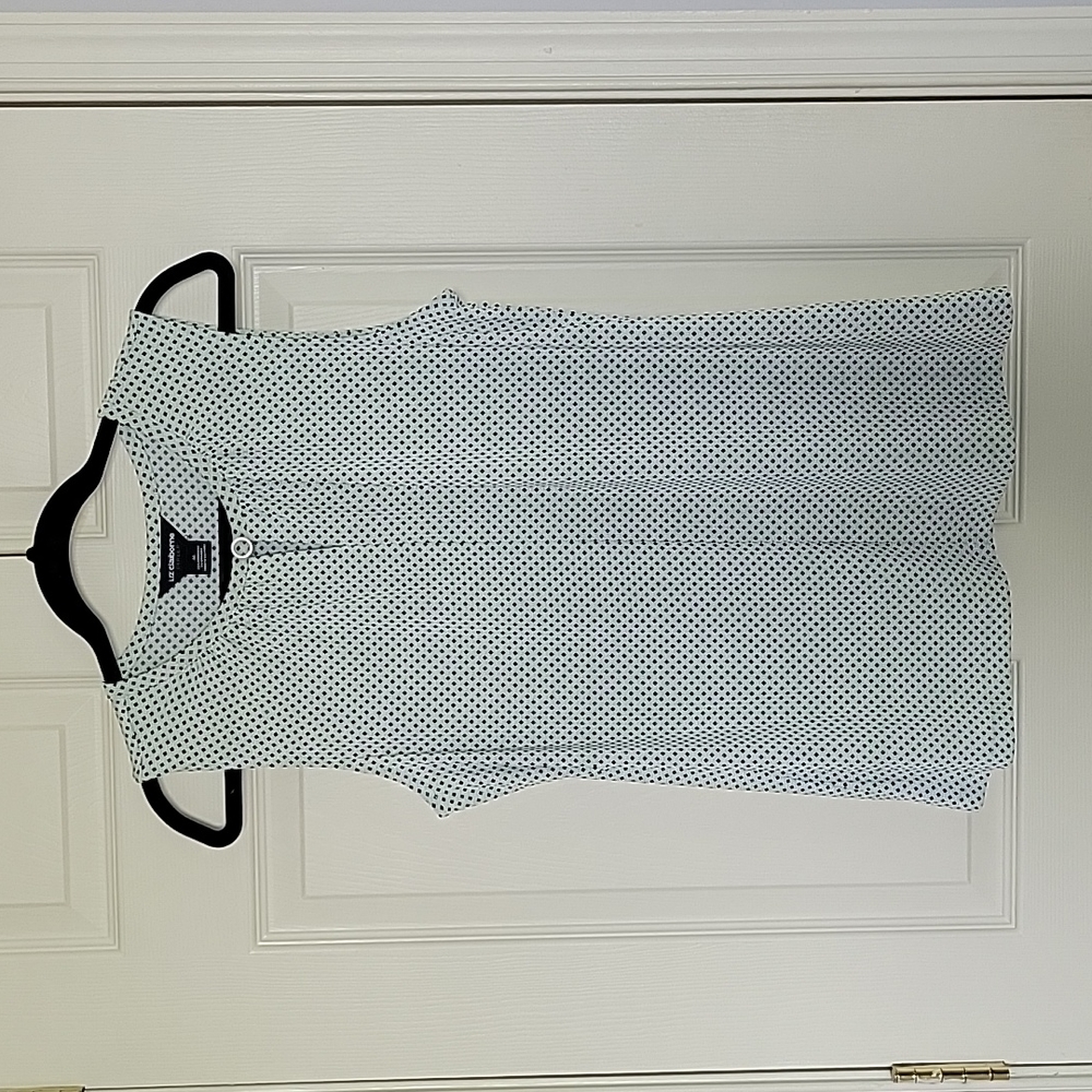 Mint green sleeveless top